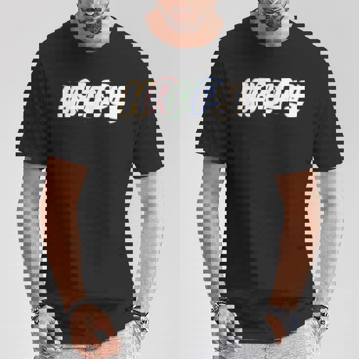 Jin Happy あなたの一日をkpop Happinessで明るく Tシャツ 面白い贈り物