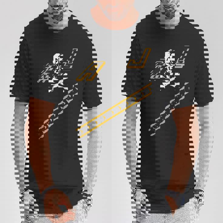 Jolly Rogers F-14 トムキャット 飛行機 テールフラッシュ 海軍航空 Tシャツ 面白い贈り物