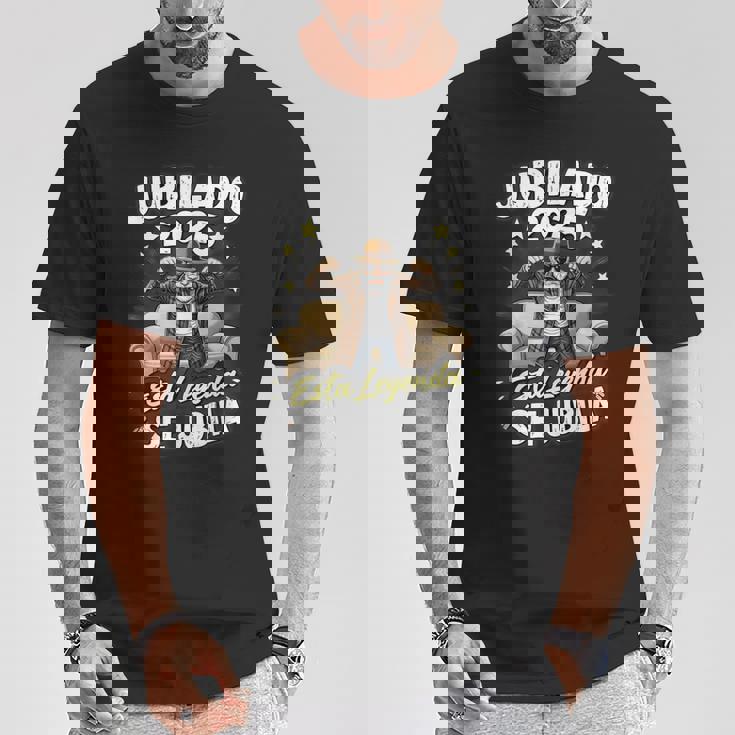 Jubilado 2025 Esta Leyendae Jubila Camiseta unisex Regalos divertidos