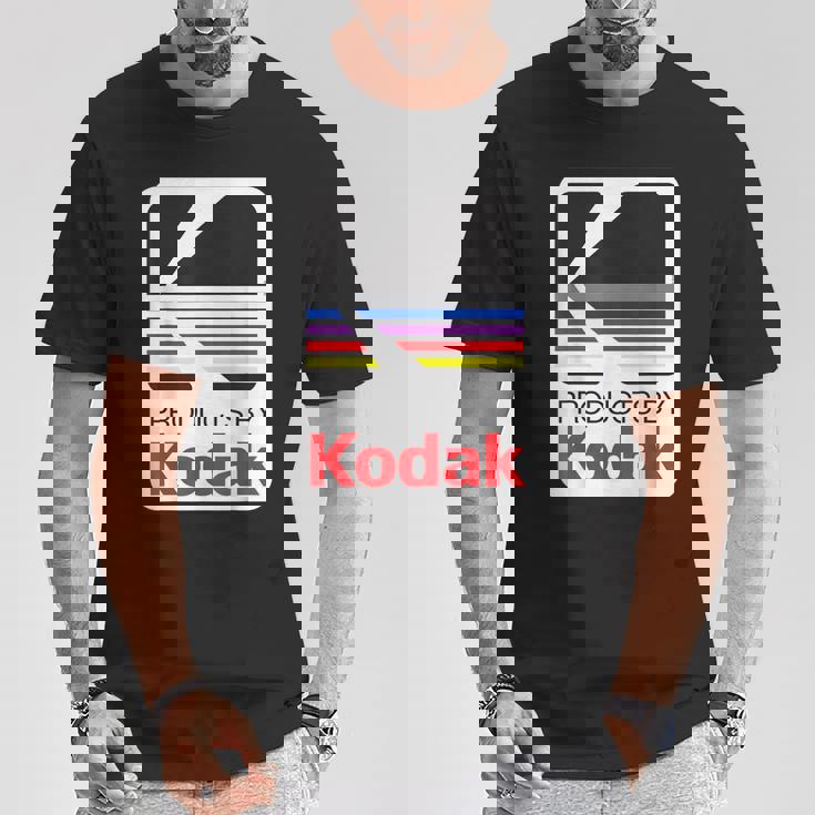 Kodak ビンテージロゴによる商品 Tシャツ 面白い贈り物