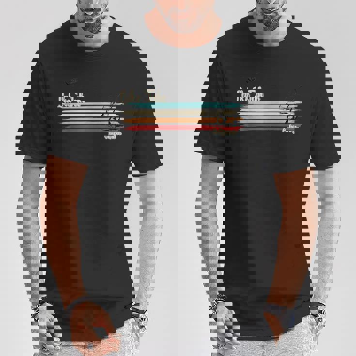 Lake Tahoe カリフォルニア ウィンドサーフィン レトロ レース ウィンドサーファー Tシャツ 面白い贈り物