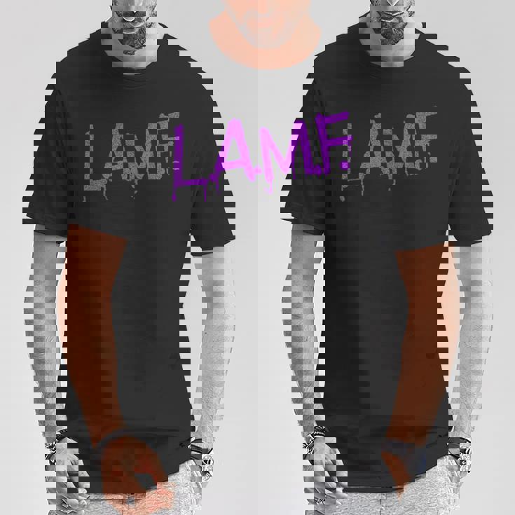 LAMF ラムパンクロックレトロデビーファンタイムサマーキャンプ Tシャツ 面白い贈り物