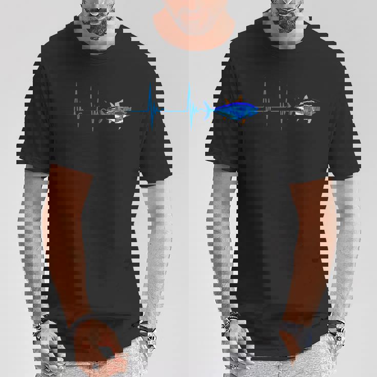 Le Tuna Rouge ハートビート 深海魚 Tシャツ 面白い贈り物