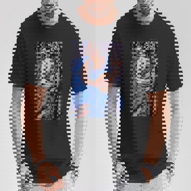 Lempickaによる音楽家の絵画。 Tシャツ 面白い贈り物