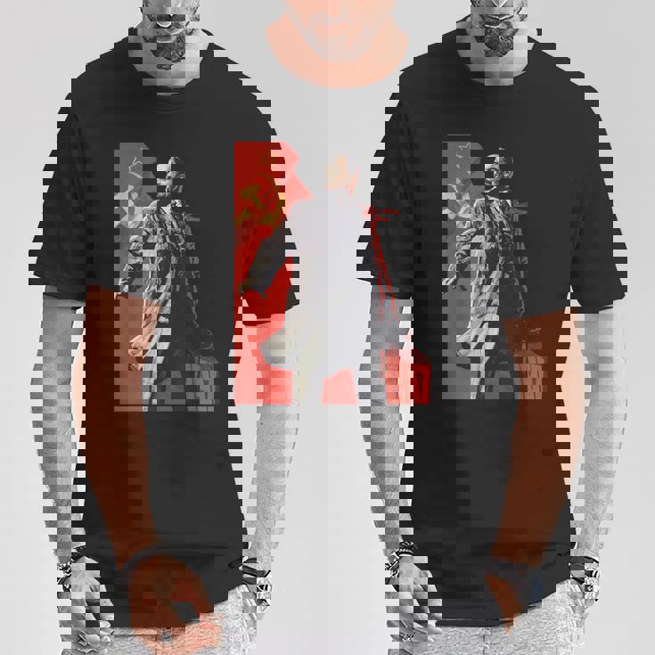 Lenin Forever ソビエト連邦 ソ連 ロシア レトロ ヴィンテージ ジャージ Tシャツ 面白い贈り物