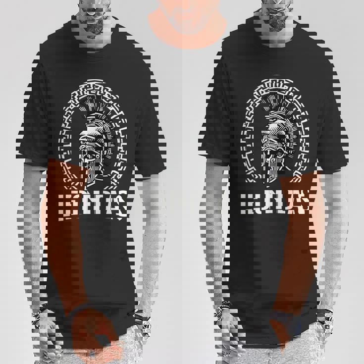 Leónidas Rey De Esparta Casco Espartano Antiguo Camiseta unisex Regalos divertidos