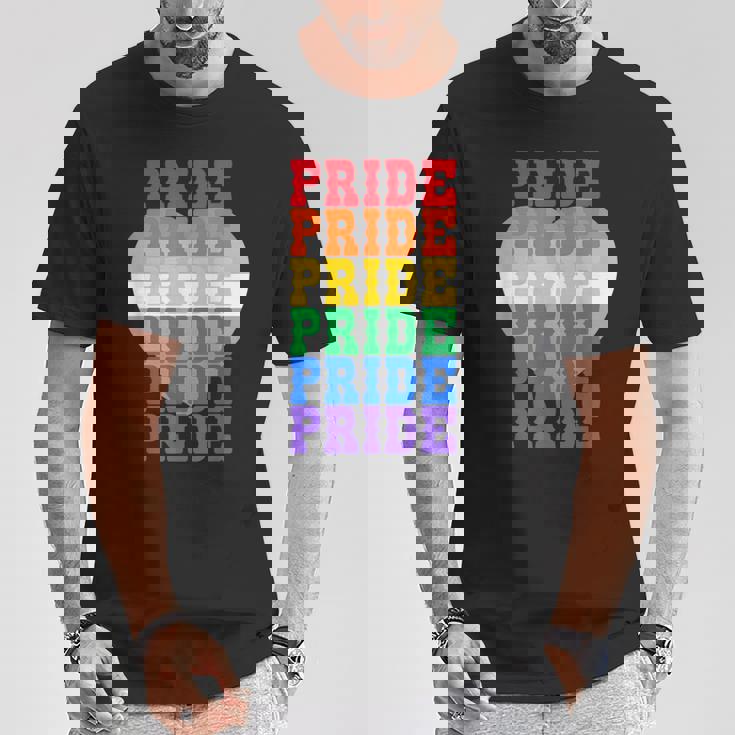 Lgbtq レインボーカラーのプライド Tシャツ 面白い贈り物