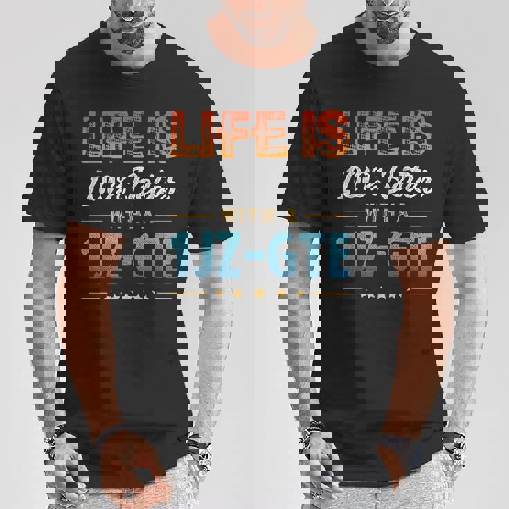 Life Is 100 Percent Better With A 1Jz-Gte Tシャツ 面白い贈り物