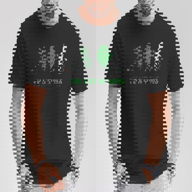 Life Of Weed マリファナ 大麻の引用句 Tシャツ 面白い贈り物