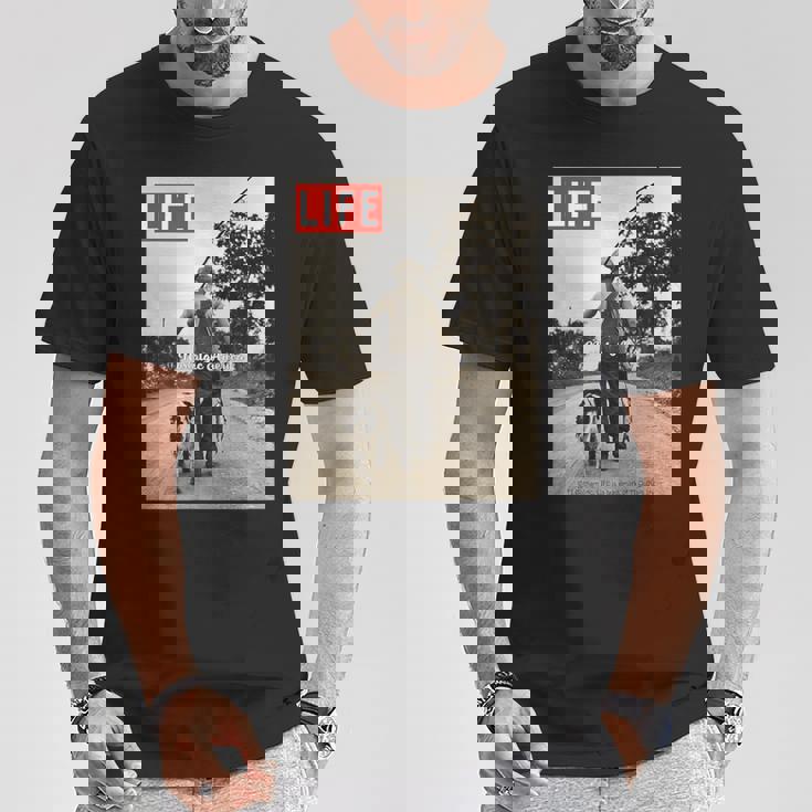 Life Picture Collection _ Nostalgic America 01 Tシャツ 面白い贈り物