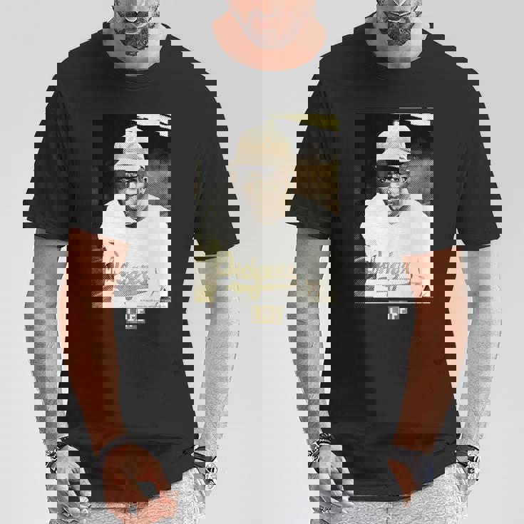 Life Picture Collection _ ジャッキー ロビンソン4 _ 野球 Tシャツ 面白い贈り物