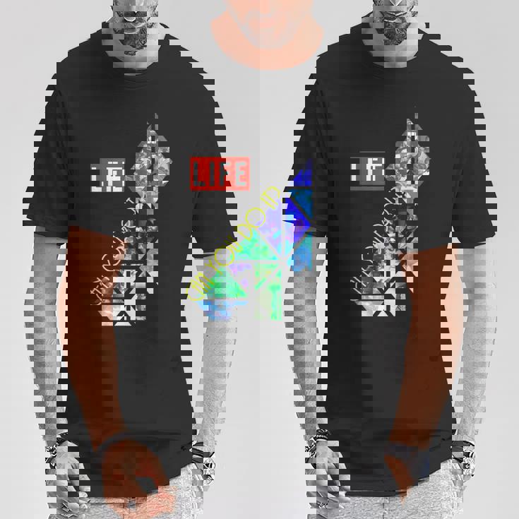 Life Picture Collection ゲーム（３） Can You Do It Tシャツ 面白い贈り物