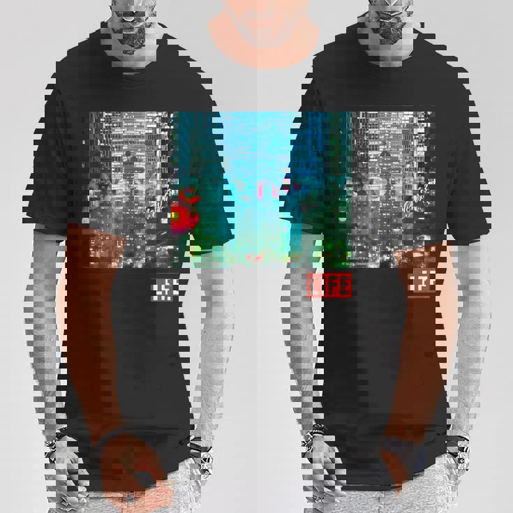 Life Picture Collection トラベル1 Evening ／ New York Tシャツ 面白い贈り物