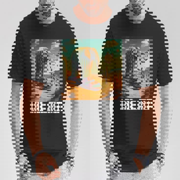 Lirili Larila イタリアのブレインロットミーム Tシャツ 面白い贈り物