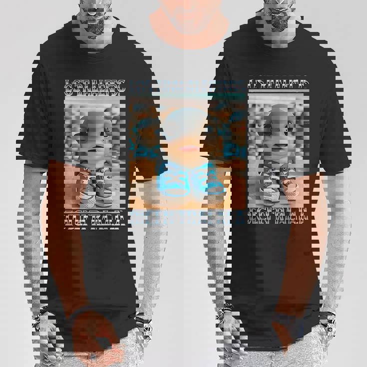 Los Traleritos Dicen Tralala イタリアンブレインロットミーム Tシャツ 面白い贈り物