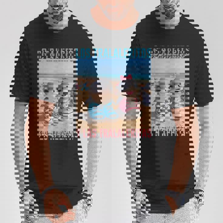 Los Traleritos Y Las Traleritas イタリアのブレインロットモンスター Tシャツ 面白い贈り物
