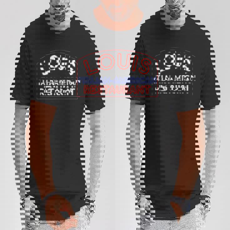 Louis レストラン イタリアンアメリカンブロンクス Ny ゴッドファーザー Tシャツ 面白い贈り物