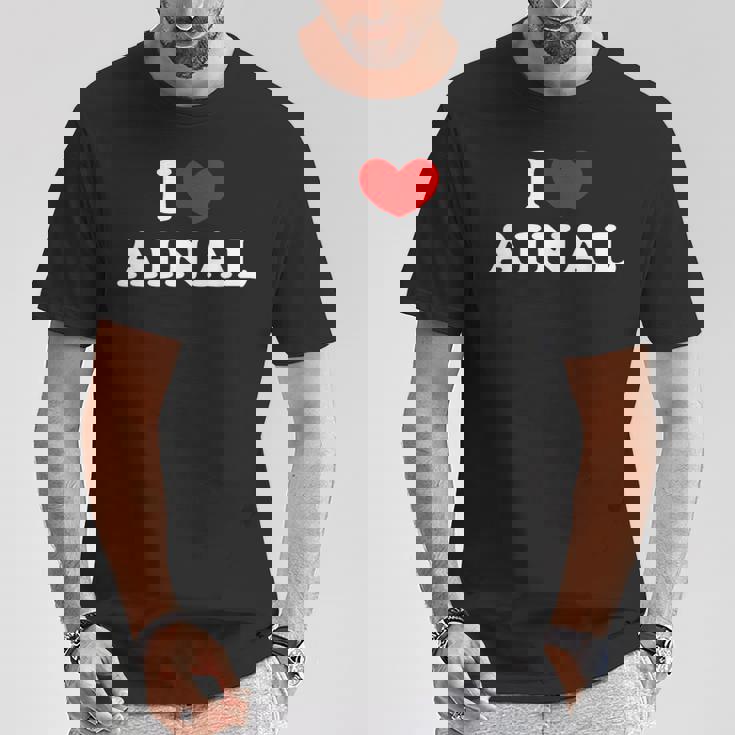 I Love Ainal 私は愛する Ainal Tシャツ 面白い贈り物
