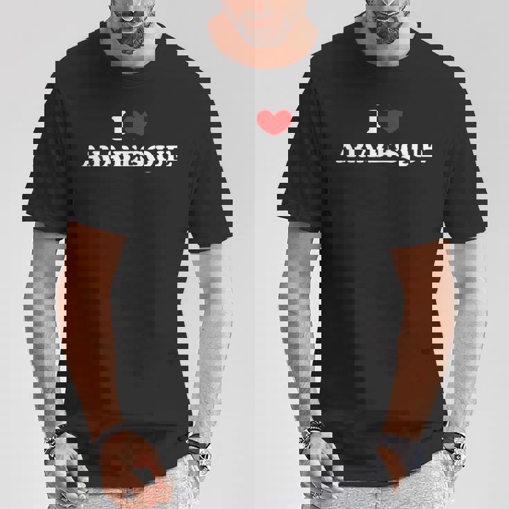 I Love Arabesque I Heart アラベスク Tシャツ 面白い贈り物