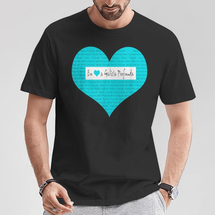 I Love Deep Galicia Diseños Divertidos Para Regalar Camiseta unisex Regalos divertidos