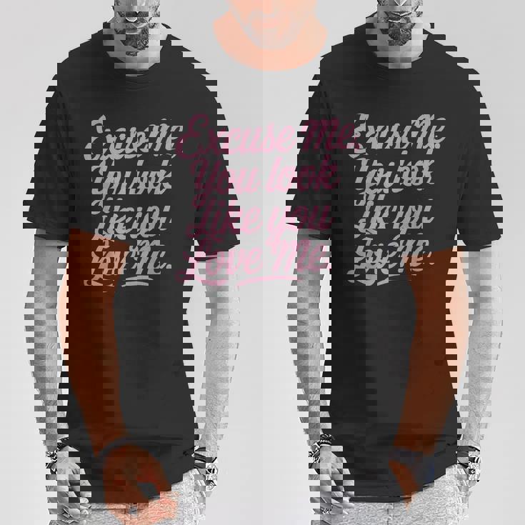 Love バレンタインデー マッチング カップル ギフト Tシャツ 面白い贈り物