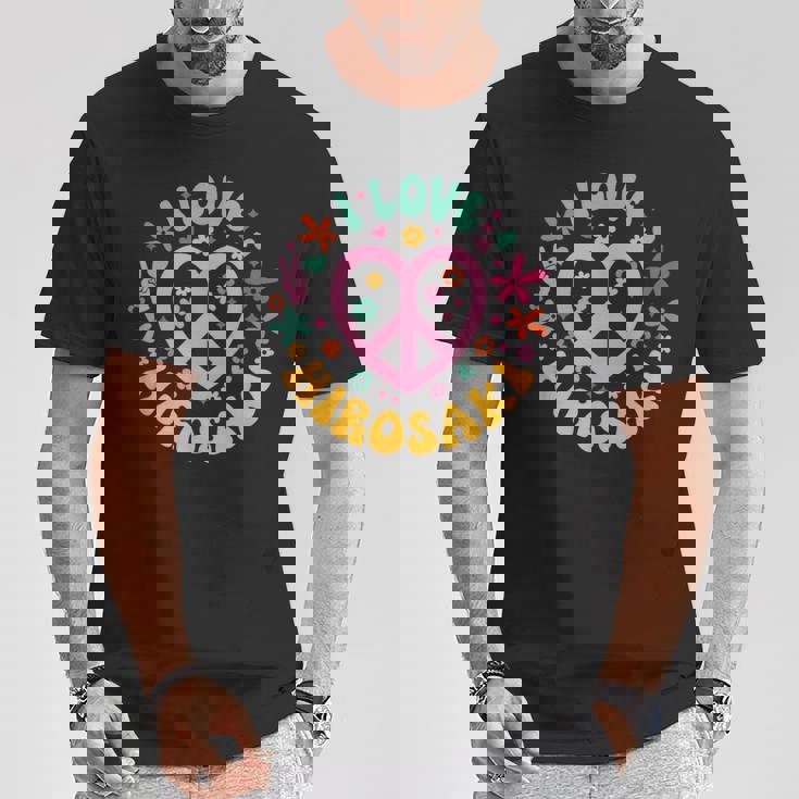 I Love Hirosaki アイ・ラブ・ヒロサキ Tシャツ 面白い贈り物