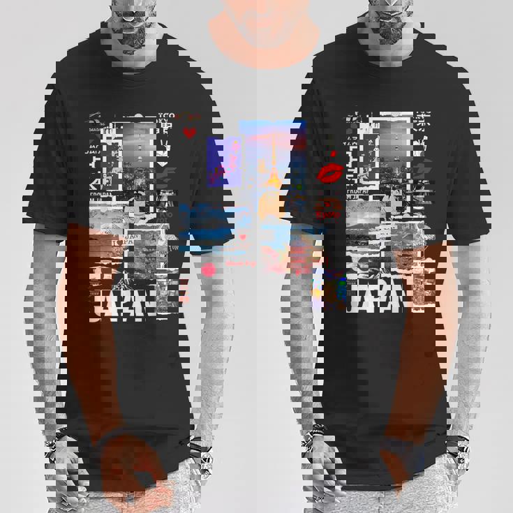 I Love Japan Culture Enjoy Cool Japan Landmarks Photos Tシャツ 面白い贈り物