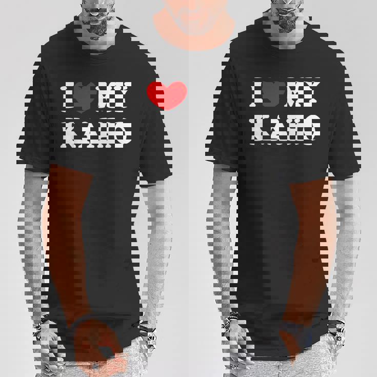 I Love My Kaho カホ大好き Tシャツ 面白い贈り物