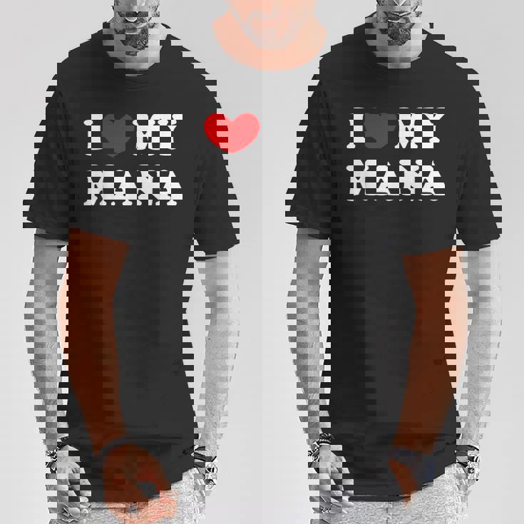 I Love My Mana アイ・ラブ・マイ・マナ Tシャツ 面白い贈り物