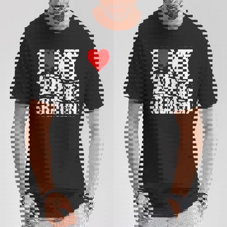 I Love My Yapping Girlfriend Tシャツ 面白い贈り物