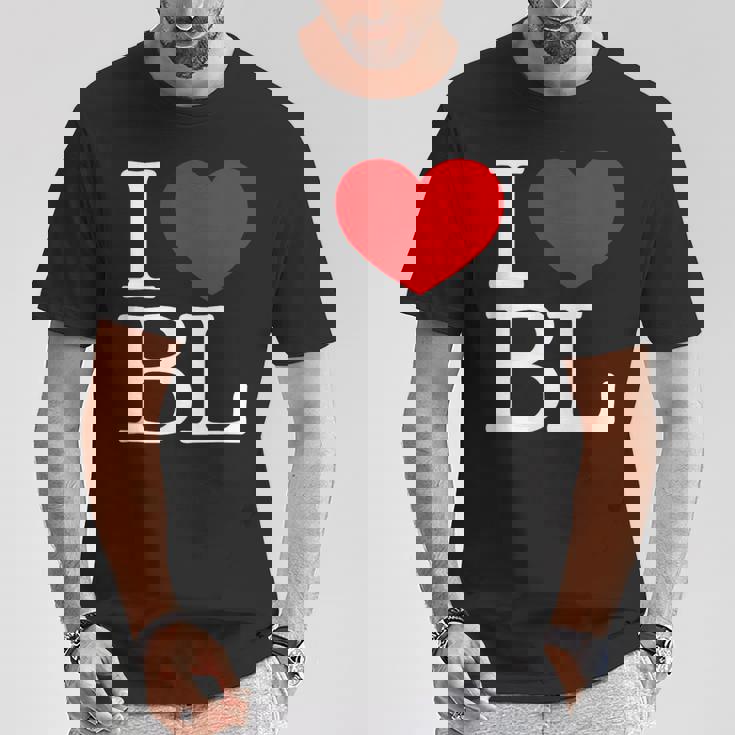 I Love ハート Bl Tシャツ 面白い贈り物