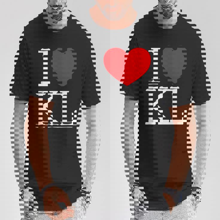 I Love ハート Kl Tシャツ 面白い贈り物