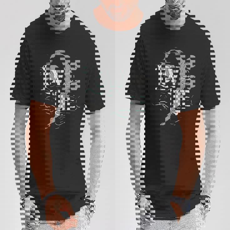 Low Life 低音記号 面白い マーチング ブラスバンド 音符 Tシャツ 面白い贈り物