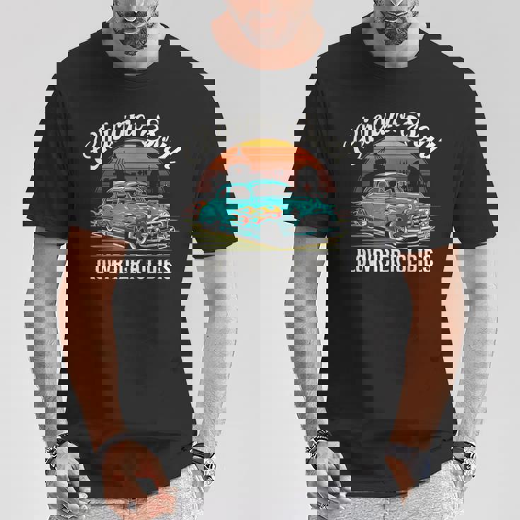 Lowrider Chicano Oldies カーデザイン クール クラシックカー Tシャツ 面白い贈り物