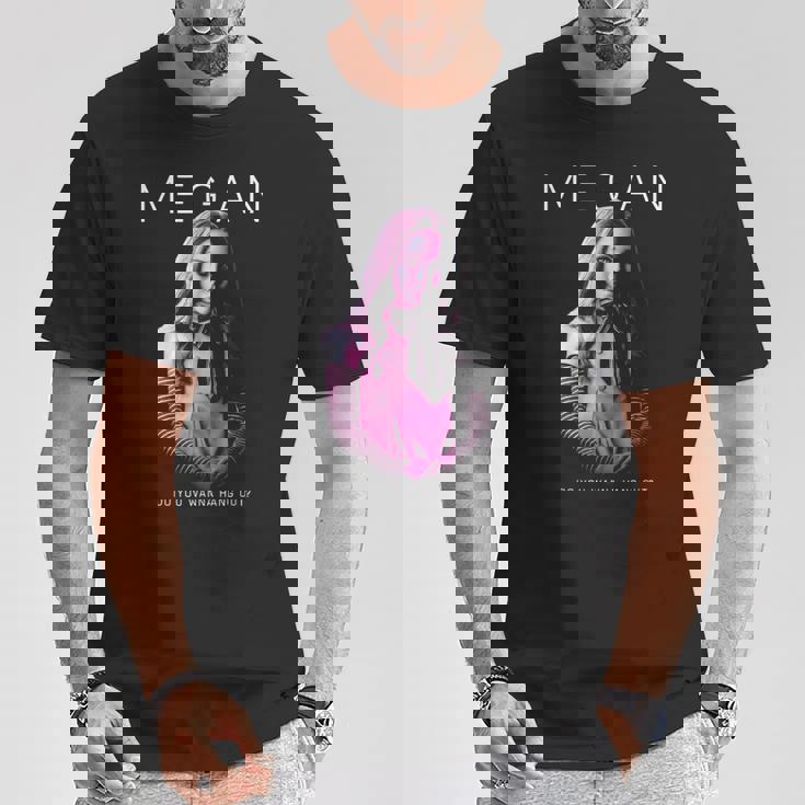 M3gan ハングアウトしたいですか Tシャツ 面白い贈り物