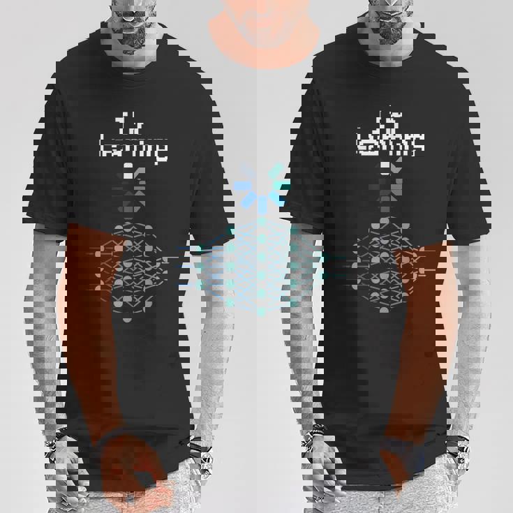 Machine Deep Learning ニューラルネットワークデータサイエンスtシャツ Tシャツ 面白い贈り物