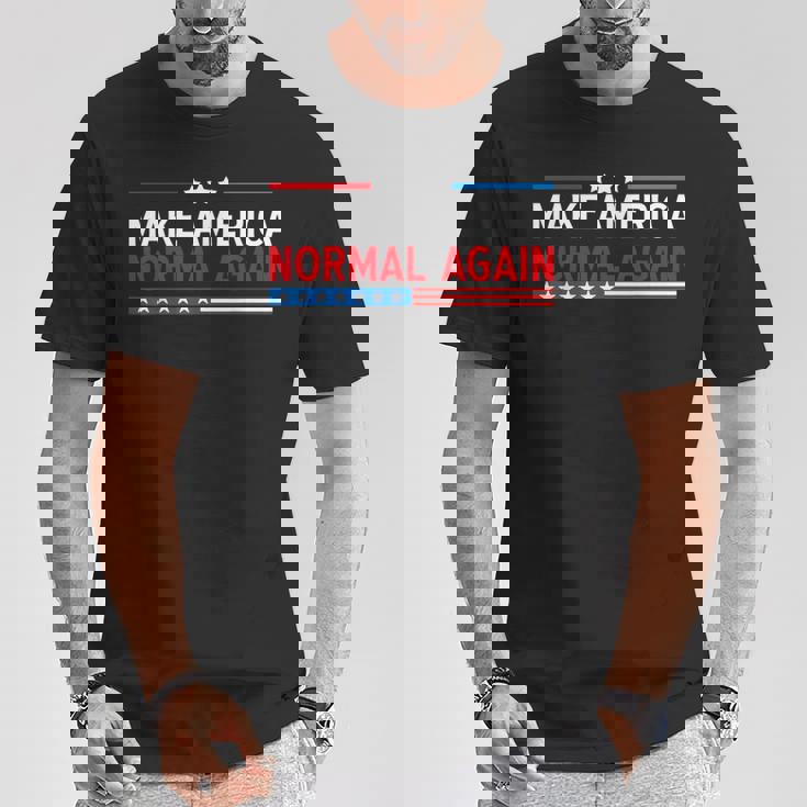 Make America Normal Again 2024 プレジデンシャル Tシャツ 面白い贈り物