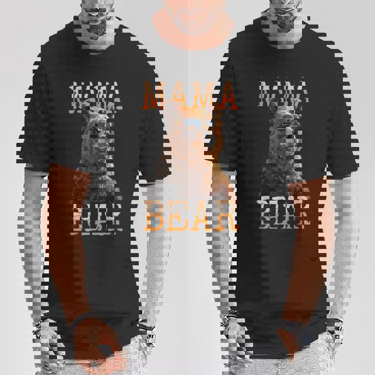 Mama Bearママベア ママベア 母の日 グリズリー ママベア Tシャツ 面白い贈り物