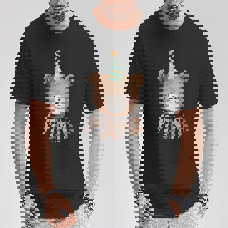 Mama Teddy Bear 1St Birthday Boy Girl Family Matching Party T-Shirt Personalized Gifts Mama Teddy Bear 1St Birthday Boy Girl Family Matching Party T-Shirt Personalized Gifts