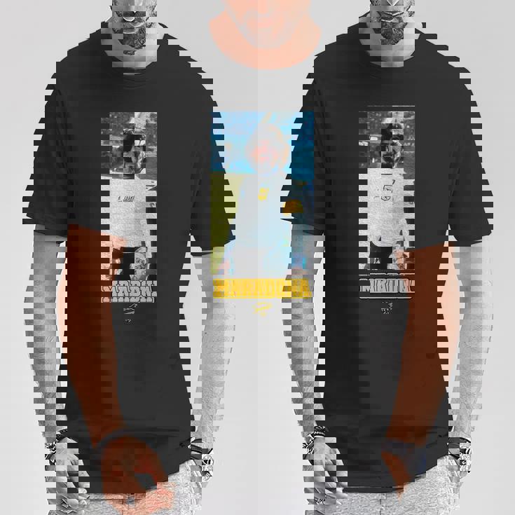 Maradona アルゼンチンヒゲ Tシャツ 面白い贈り物