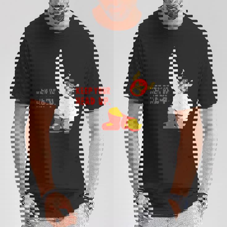 Maskman Istrongest マスクマン Keep Your Head Up レスリング Tシャツ 面白い贈り物