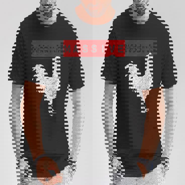 Massive Cock Big Dick Energy Tシャツ 面白い贈り物