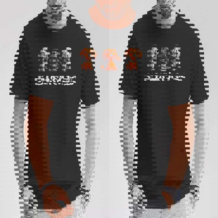 Be Matchless ファニー・ダックスフンド Tシャツ 面白い贈り物