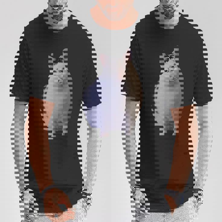 Meme Huh Catミームハァキャット面白い Tシャツ 面白い贈り物