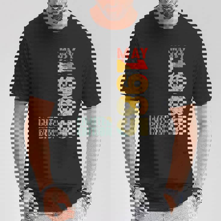 Mes Mayo 1985 Año 1985 Retro 1985Intage 1985 Desde 1985 Cuello Camiseta unisex Regalos divertidos