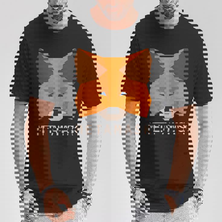 Metamask Fox 安全な暗号財布 Altcoin トークン交換 Tシャツ 面白い贈り物