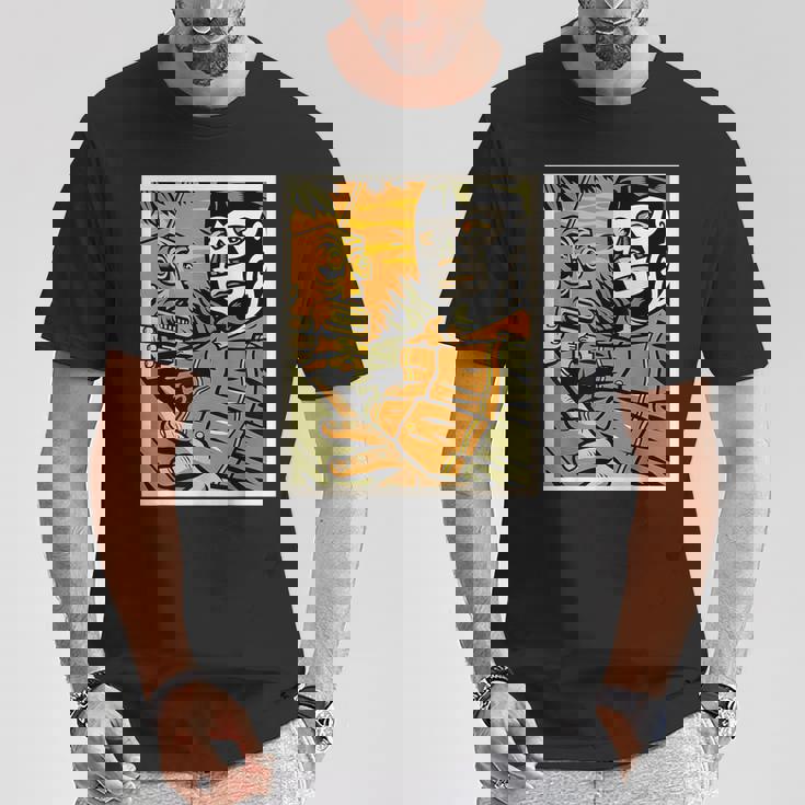 Mex-Art デーモンブルルチャリブレ メキシカンレスラーレジェンド Tシャツ 面白い贈り物