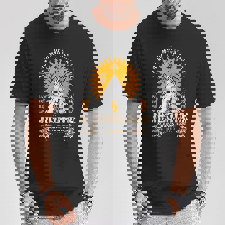 Midsommarurvival Club 怖いホラー サマーフェスティバル Tシャツ 面白い贈り物