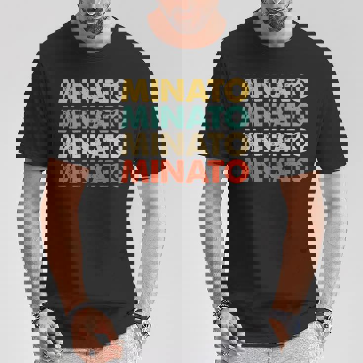 Minato 湊 長袖tシャツ Tシャツ 面白い贈り物