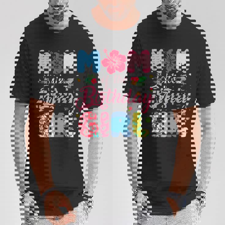 Mom Of The Birthday Girl Family Summer Beach Birthday Party T-Shirt Personalized Gifts Mom Of The Birthday Girl Family Summer Beach Birthday Party T-Shirt Personalized Gifts